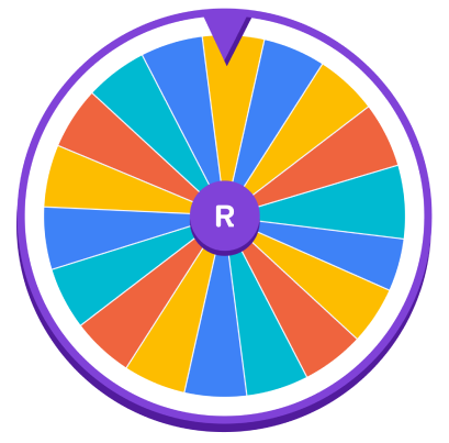 roulette image with different colors
